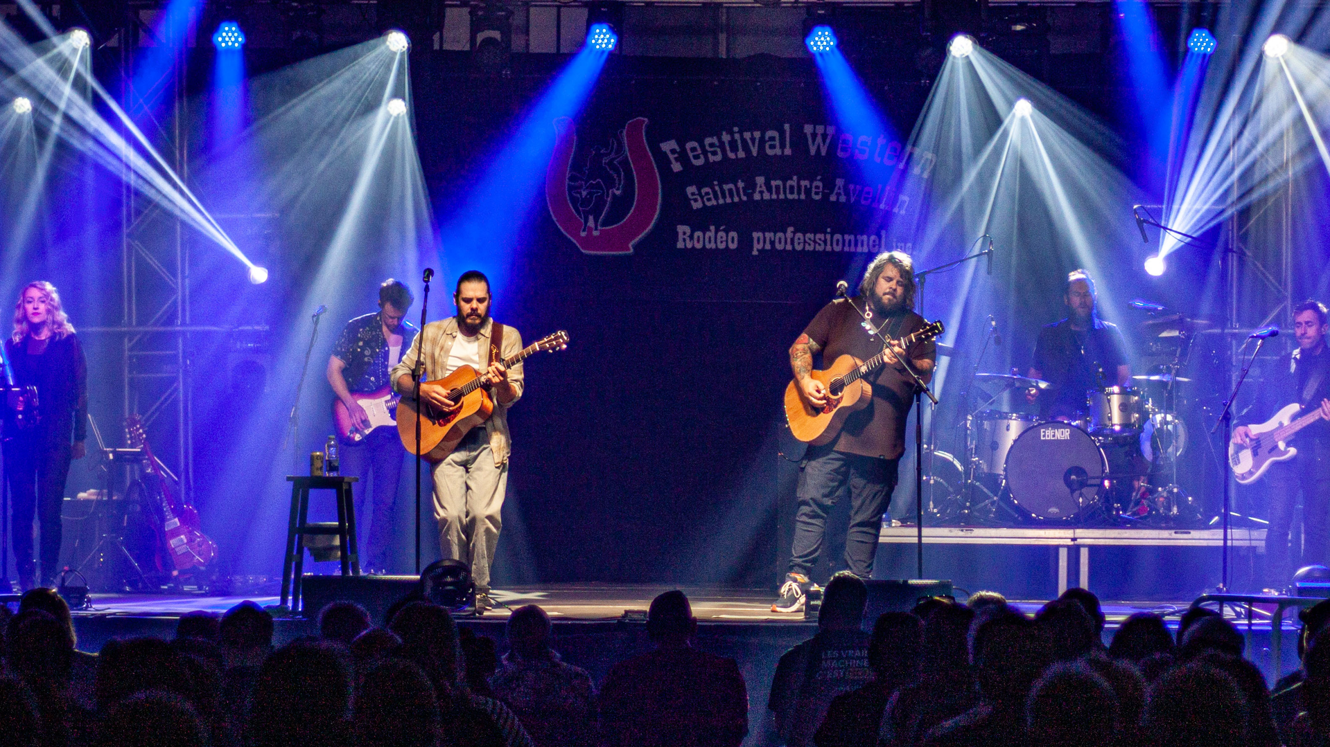 Une soirée très attendue avec 2Frères au Festival Western de Saint-André-Avellin